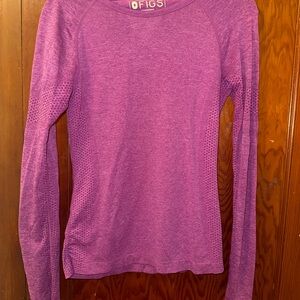 Figs limited edition Purple Long Sleeve Top